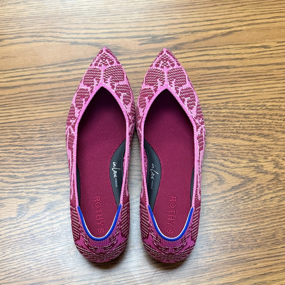Rothy’s pointed flats